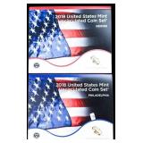 2018  MINT SET P D MINTS