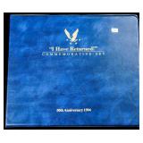 MARSHALL ISLANDS COMMEMORATIVE COIN AND STAMP SET