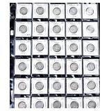 25 MERCURY DIMES