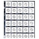 25 MERCURY DIMES