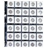25 EARLY DATE MERCURY DIMES