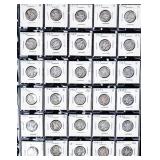 25 MERCURY DIMES