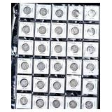 25 MERCURY DIMES