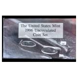 1996 MINT SET W 1996 W DIME