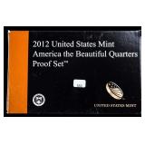 2012 PROOF ATB QUARTER SET