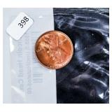 1955 S LINCOLN CENT  GEM