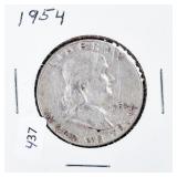 TWO FRANKLIN HALF DOLLARS