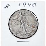 TWO WALKING HALF DOLLARS