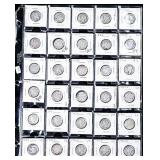 25 MERCURY DIMES