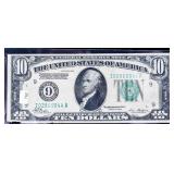 10 $ REDEMABLE IN GOLD FEDERAL RESERVE NOTE 1928