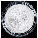 2010 BOY SCOUTS SILVER DOLLAR W BOX PAPERS