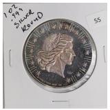 1 OZ .999 SILVER ROUND