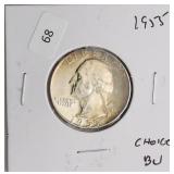 1955 WASHINGTON QUARTER CHOICE BU