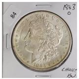 1883 O MORGAN DOLLAR CHOICE BU