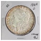 1884 O MORGAN DOLLAR CHOICE BU