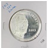 1 OZ .999 SILVER ROUND