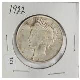 1922 PEACE DOLLAR