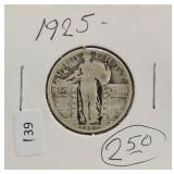 1925 STANDING QUARTER  G