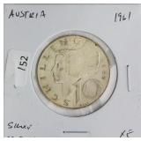 AUSTRIA SILVER 10 SCHILLINGS