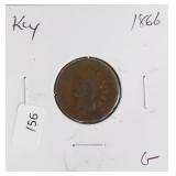 1866 INDIAN HEAD CENT  KEY