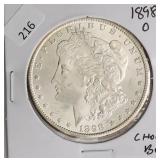 1898 O MORGAN DOLLAR CHOICE BU