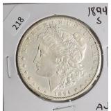 1894 S MORGAN DOLLAR  AU