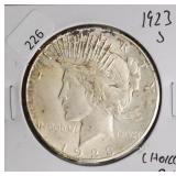 1923 S PEACE DOLLAR CHOICE BU