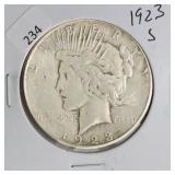 1923 S PEACE DOLLAR