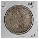 1891 O MORGAN DOLLAR  XF