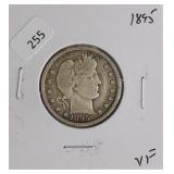 1895 BARBER QUARTER VF