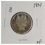 1894 BARBER QUARTER  VF