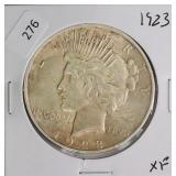 1923 PEACE DOLLAR  XF