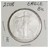 2008 SILVER EAGLE  GEM