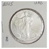 2015 SILVER EAGLE  GEM