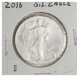 2016 SILVER EAGLE  GEM