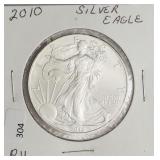 2010 SILVER EAGLE  GEM