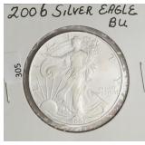 2006 SILVER EAGLE  GEM