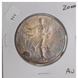 2000 SILVER EAGLE  AU