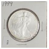 1999 SILVER EAGLE  GEM