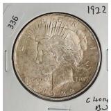 1922 PEACE DOLLAR