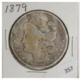 1879 MORGAN DOLLAR  VG
