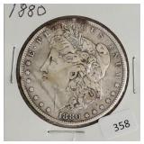 1880 MORGAN DOLLAR  VF