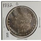 1882 O MORGAN DOLLAR
