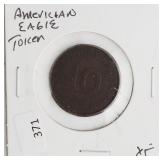 AMERICIAN EAGLE TOKEN  XF