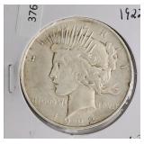 1922 PEACE DOLLAR