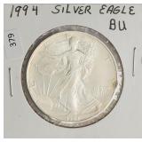 1994 SILVER EAGLE GEM