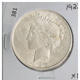 1922 PEACE DOLLAR