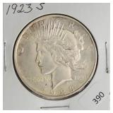 1923 S PEACE DOLLAR