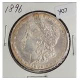 1896 MORGAN DOLLAR  AU