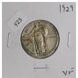 1929 STANDING QUARTER  VF